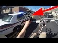 SUICIDE SWERVING POLICE CARS - STOLE HIS BIKE!!