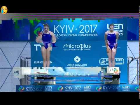 Women's Synchronized 3m Springboard Final – 2017 European Diving Championships