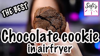 The Secret to Perfectly Crispy Chocolate Cookies (Air Fryer & Oven!) 🍪🔥