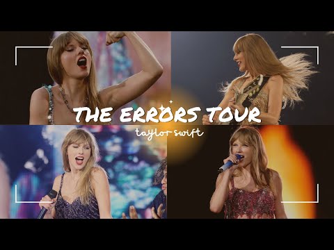 taylor swift “THE ERRORS TOUR” funniest moments