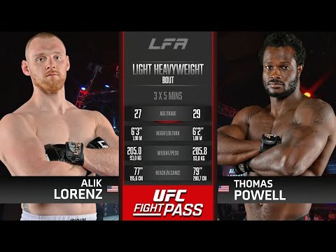 Alik Lorenz vs Thomas Powell full fight