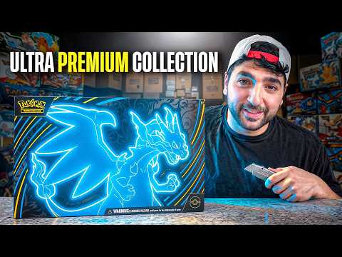 Pokémon Mega Charizard Ultra Premium Collection Unboxing