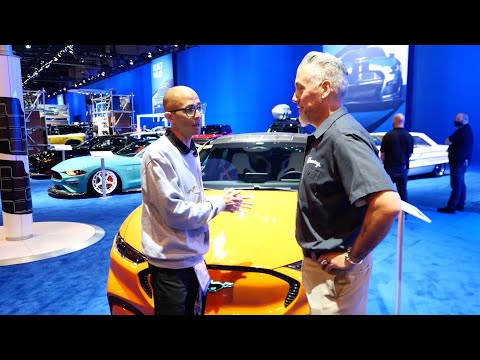 Tjin Edition Ford Mustang Mach-E and Mustang Coupe Walkaround with Neil Tjin at SEMA 2021