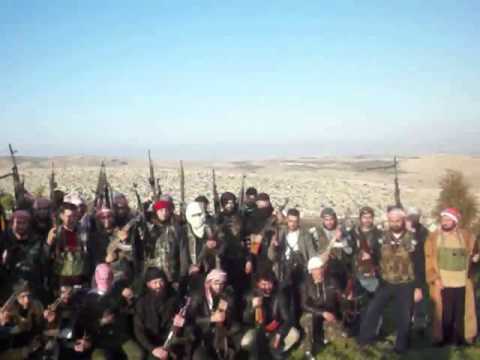 بيان إعلان تشكيل كتيبة قذائف الحق في ريف إدلب الشمالي