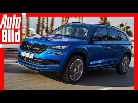 Skoda Kodiaq RS (2018) Erste Fahrt / Test / Review / Details