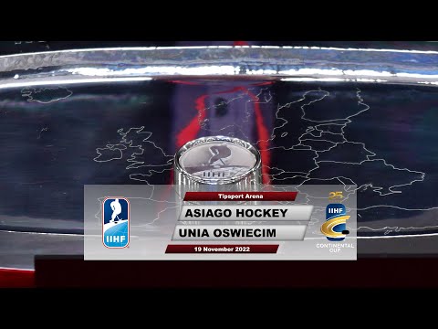 Asiago Hockey vs. Unia Oswiecim - 2023 IIHF Continental Cup Group F