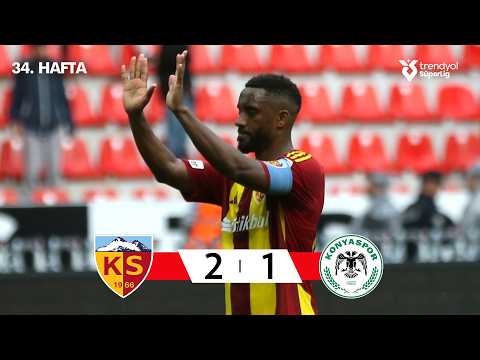 SK Kayserispor Kayseri 2-1 Konyaspor Kulubü Konya 