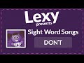 Don T Song