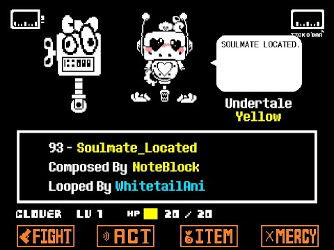 Undertale Yellow - 093 Soulmate_Located (15 minute loop)