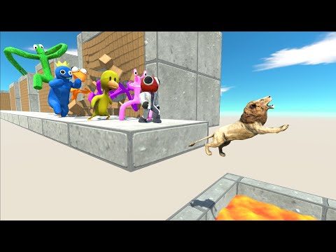 Bungee Jumping Escape from Rainbow Friends - ARBS