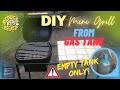 DIY MINI GRILL FROM GAS TANK