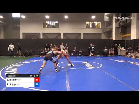 70 Kg Consolation - Luke Nichter, Pennsylvania RTC Vs Ridge Briggs, Wyoming Wrestling Reg Training