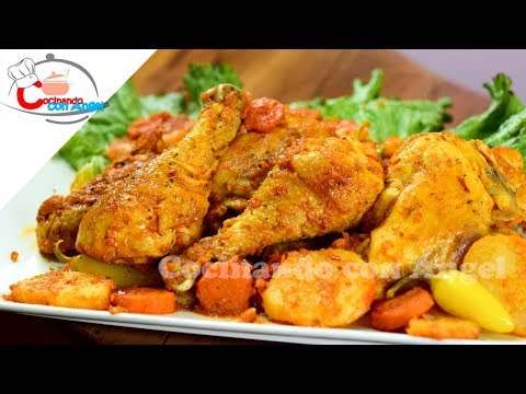 Pollo En Salsa de Orégano