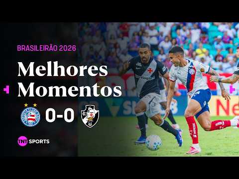 BAHIA E VASCO TEM QUATRO GOLS ANULADOS E NÃO SAEM DO ZERO | BAHIA 0 X 0 VASCO