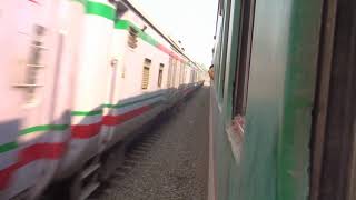 preview picture of video 'Speed Master Rangpur Express passing through Muladuli Station....'