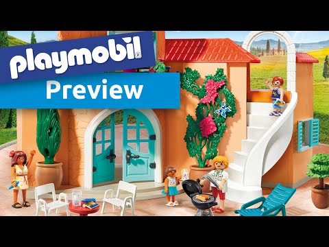 Preview : Playmobil 9420 - Sonnige Ferienvilla