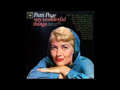 PATTI PAGE | Say Wonderful Things | Full Album | 1963