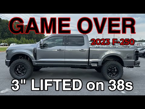 2023 Ford Super Duty 3” LIFTED on 38s-GAME OVER