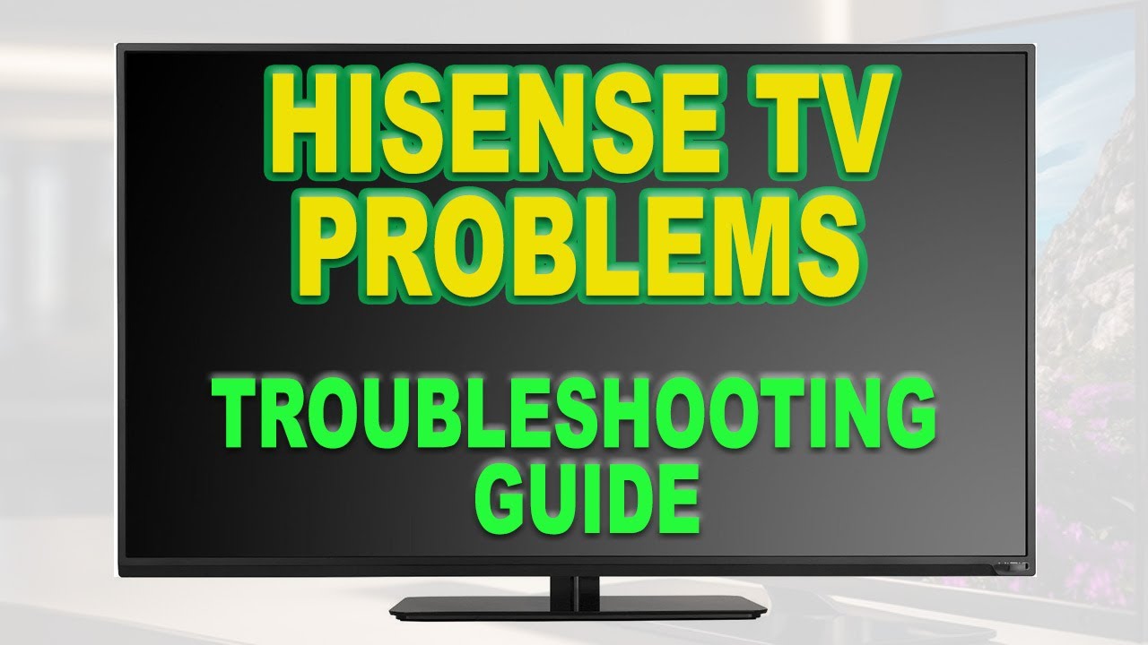 Troubleshooting Step-By-Step for Hisense TV Black Screen video thumbnail