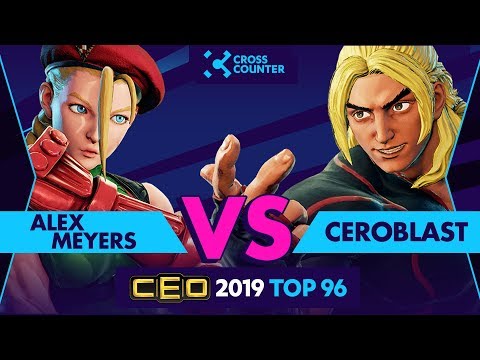 CEO2019 Top 96 - Alex Myers (@alexmyersfgc) (Cammy) vs Ceroblast (@blastcero)(Ken) - SFV AE