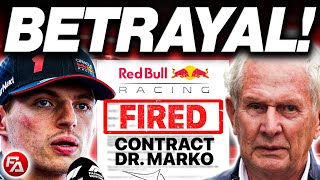 REAL REASON for Helmut Marko FIRING by Red Bull JUST GOT LEAKED!