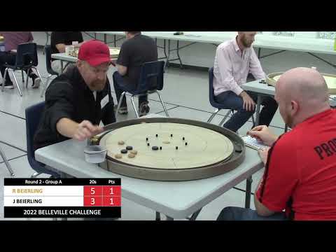 2022 Belleville Crokinole Challenge - J Beierling v R Beierling - Round Robin