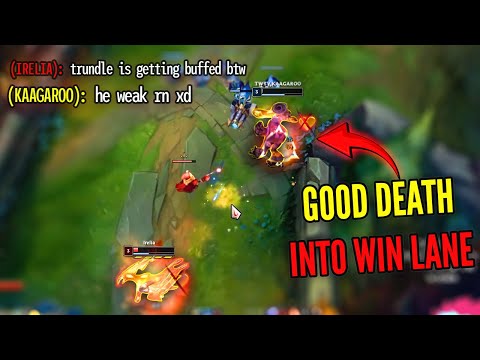 GOOD DEATH INTO WIN LANE! (Season 16) - Trundle vs. Irelia
