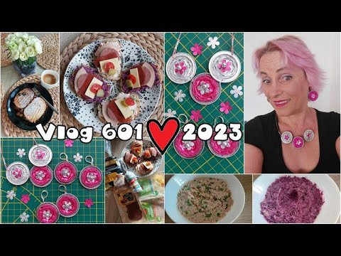 Vlog 601/23 - saláty, chlebíčky a náušnice