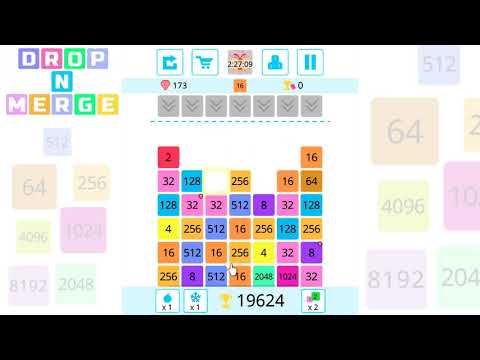 Drop n Merge Blocks