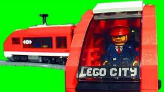 preview picture of video 'LEGO City Passenger Train Review 7938 & Make Extra Track'
