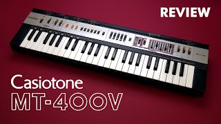 Video thumbnail for Casio MT-400V - The keyboard with an analog filter control by Keen On Keys