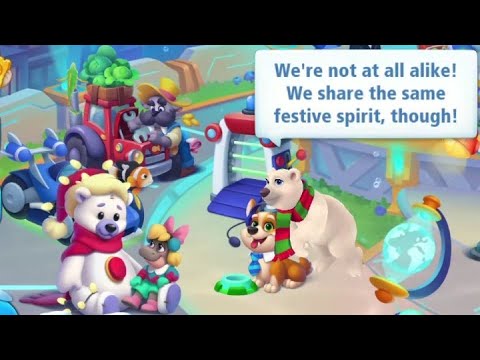 @Fishdom Win Strikes Level 9145 - 9146. Holiday Season Event Level 20 Unlocked, Got New 🐻‍❄️