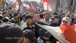 Protesters clash with UKIP supporters in Portsmouth