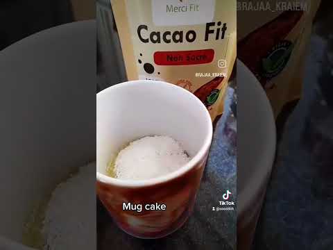 Mug cake sans farine ajoutée