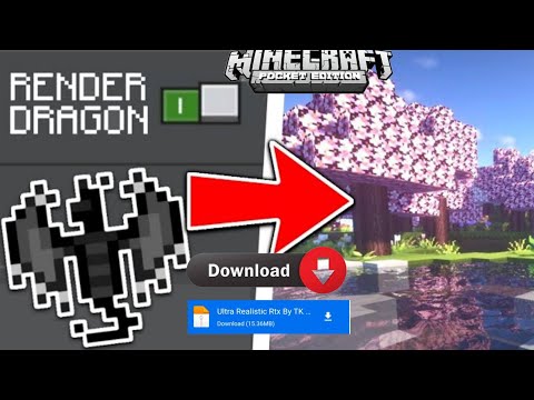 EPIC Minecraft Render Dragon Shader on Low Devices!