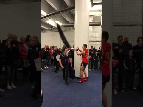McDonald’s SA U18 Team celebrates winning the 2018 AFL National Championship
