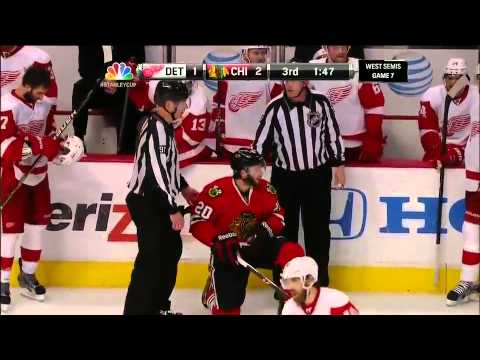 Hawks Niklas Hjalmarsson Disallowed Goal 5/29/13
