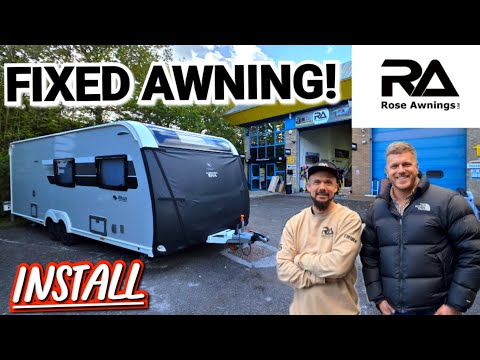 CARAVAN FIXED AWNING | THULE OMNISTOR | ROSE AWNINGS