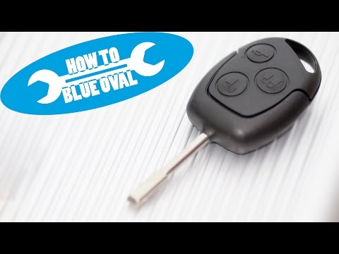 Anleitung: Ford Funkschlüssel (Oval) - Batterie wechseln / tauschen | Focus, Mondeo, Fiesta, Escort