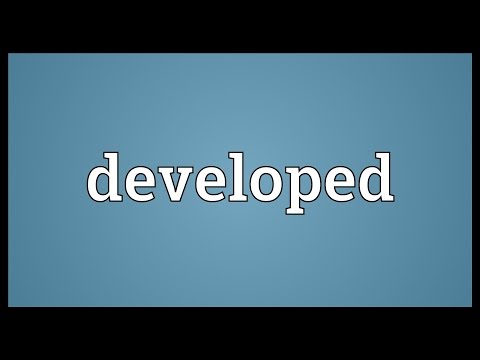 Developed Meaning
