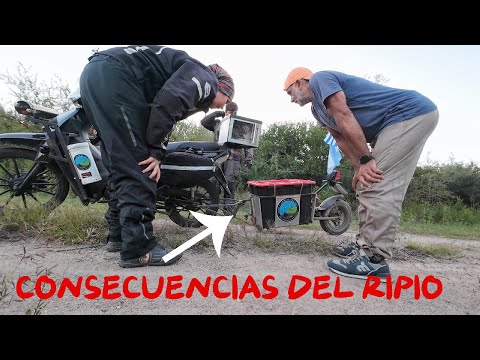¡CASI NO LLEGAMOS! 😱 Caídas, Cruce de Río y Roturas en el Ripio
