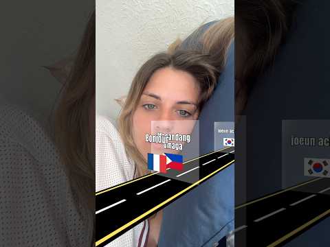 Good morning in different languages 😨 #youtubeshorts