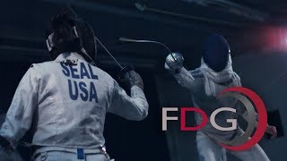 High Speed Video Fencing Shoulder Flick