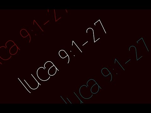 Predica Valentin Ghica: Luca 9:1-27