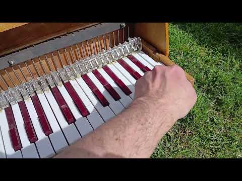 chromatic toy piano Michelsonne Paris 37 keys - very good sound ! image 4