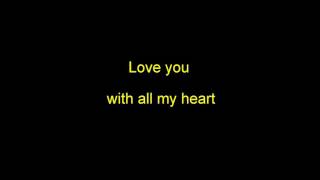 I Will Karaoke With Lyrics