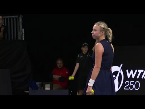 Anett Kontaveit vs XIYU Wang Live Tennis Coverage Tallinn Estonia WTA 250