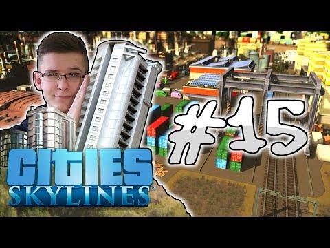 Cities: Skylines #15 -- Güterbahnhof im Industriegebiet !!!