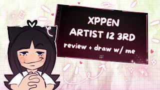 Zeichne meine OCs mit mir ... schon wieder! ⋆˚✿˖° (XPPen Artist 12 3. Unboxing + Test)