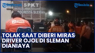 Ojol Dipukul Orang Tak Dikenal di Sleman Akibat Hal Sepele, Korban Dihajar usai Tolak Diberi Miras